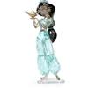 Swarovski Aladdin Principessa Jasmine, Oggetto Decorativo con Personaggio da Aladino della Disney in CristalliSwarovski , Multicolore