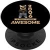 Coole Geburtstagsshirts für Hundeliebhab 2006 19 Anni di Being Awesome Bulldog Cane Vintage PopSockets PopGrip Adesivo