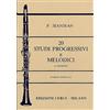 Curci 20 Studi progressivi e melodici DI MEDIA DIFFICOLTA'. Per clarinetto