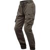 Tucano Urbano PANTALONE MOTO TUCANO URBANO CARGO REMO VERDE SCURO ELASTICIZZATO TAGLIA 34