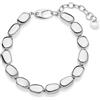 Unoaerre Bracciale Unoaerre 6432 in argento bianco sfere irregolari