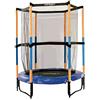 Hudora, Tappetino elastico per bambini con reti di sicurezza, 140 cm Trampolin Joey Sicherheitstrampolin Jump 3.0, 140 cm