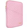 Lacdo Custodia Protettiva Borsa Tablet per 13 New iPad Air M4 M3 M2 2026-2024, 13 iPad Pro M5 M4 2025-2024, 12.9 iPad Pro 6 5 4 3 2022-2018 Magic Keyboard Smart Keyboard Folio, Rosa Sakura