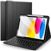 EYERIYO Custodia con Tastiera iPad 11 Generazione A16 2025, Slim Cover Supporto Pencil con Bluetooth Italiano QWERTY Tastiera per iPad 10 Generazione 10.9" 2022