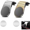 AUEFUDQ Supporto Auto Smartphone Magnetico Universale Porta Cellulare Auto per iPhone Xs/Xs Max/XR/X / 8/8 Plus / 7/7 Plus, Galaxy S10 / S10+ / S9 / S9+ Huawei P30 Pro P9 P10 and More