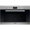 HOTPOINT ARISTON MS3 744 IX HA Forno elettrico incasso, colore inox, Larghezza 90cm, Altezza 60cm, 100 Litri, classe A