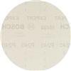 Bosch Professional - 5 reti abrasive Expert M480 (per legno duro, colore su legno, Ø 225 mm, grana 240, accessori per levigatrice per cartongesso)