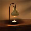 WD&CD Bruciatore di Oli Essenziali Sospeso Bianco, Brucia Essenze Ceramica, Aroma Lamp Porcellana Portacandele Decorazione, Diffusore di Oli Essenziali per Casa Camera da Letto/Decorazione/Yoga