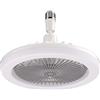 AMZLORD Plafoniera a LED da 25 cm con ventilatore, moderna lampada da soffitto con illuminazione a ventilatore per soggiorno