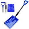 Dokeno Pala Neve per Auto, 82CM Pala da Neve Portatile, Pala da Neve Inverno con Impugnatura a D, Pala Giardino Staccabile, Leggera Pala Neve per Giardinaggio Auto Campeggio all'aperto e Giardino