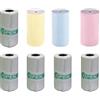Yosugar 8 Rotoli Carta per Stampante Termica, 3 Rotoli Carta Termica Diretta a Colori,5 Rotoli Adesivo Etichette Stampabile Carta, Autoadesiva per Bambini Fotocamera Stampante Portatile (8 Rotoli)