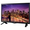 LG TV 28 Pollici 28 Led HD Monitor PC DVB/T2/S2 28TK430V Digitale Terrestre T2 / HEVC e Digitale Satellitare S2, Nero