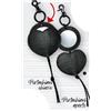 POTACHIAVI CON SPECCHIETTO DA BORSA MAD MOISELLE BLACK