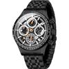 SAPPHERO Orologio da uomo 50M impermeabile acciaio inossidabile