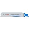 Bosch PRO Medium-Thick Metal S937BEF - 5 lame precise per sega a sciabola (per tubi e profili in metallo, metalli non ferrosi, lunghezza 150 mm, accessori professionali)