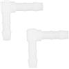cyclingcolors 2x connettore diametro 4mm per tubo carburante benzina a forma di L trattore tosaerba auto moto ciclomotore