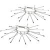 Windhager 03126 Cintura repellente per martore, SS, confezione da 2 pezzi