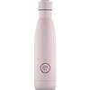 Cool Bottles - Borraccia Termica in Acciaio Inox - 500 ml - Pastel Pink - 26,5 x 7 cm - Bottiglia Termica Ermetica - Bevande Fredde 36 Ore e Calde 18 Ore - Triple Parete -Cool Technology - Senza BPA
