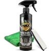 MAX DETAIL-LAB - Textile & Leather - Kit Pulizia Sedili Auto, Lava Tappezzeria Tessuti Pelle, Rimuove Macchie Difficili, Prodotti Lavaggio Interno Moquette Alcantara Accessori Car Detailing Moto 500ml
