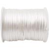 Promise Babe 75M Stringa per braccialetti, 1mm sottile filo bianco Craft String per bordatura fai da te corda corda perline gioielli corda ciuccio collana anello di dentizione gioielli facendo