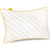 Cosi Home Cuscino in Memory Foam Lussuoso con Fodera in Bambù, Imbottitura in Gel Rinfrescante, 71 x 45 cm e Altezza Regolabile - Traspirante e Lavabile in Lavatrice