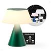 Lexon LUMA L Lampada da comodino sensibile al tatto, luce notturna senza fili con funzione dimmer e sincronizzazione multilampada, 9 colori LED, ricaricabile, alloggiamento in alluminio, verde scuro