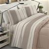 BANZAII TEXTILE INNOVATOR ONLINE Banzaii Completo Lenzuola Piazza e Mezza Invernale in Flanella Felpate 100% Cotone Anti-Pilling 1 Piazza e 1/2 Doriana Beige