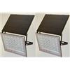 AntDau71® - 2 Pezzi Faro led con pannello solare 400 watt con modalità crepuscolare - 270 led da esterno luce fredda, naturale, calda a scelta. Impermeabile IP68, per Giardino, Garage, Strade CW903-2
