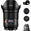 VILTROX Obiettivo AF 16mm F1.8 FE per Sony E Mount, Obiettivo grandangolare Full Frame con ampia apertura F/1.8 per fotocamera Mirrorless Sony E-Mount Alpha a7II a7III a7RIII a7RIV a7S a7SII a9 a7C