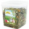 JR FARM GmbH JR Farm Vital-Mix 430 g in secchio (erbe per conigli nani e roditori, alimenti complementari)