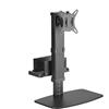AISENS Supporto Da Tavolo Eco Girevole E Inclinabile Per Monitor/TV E Mini Pc 8kg Da 17-32. Nero