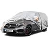 kayme Telo Copriauto, Kayme SUV Copertura per Auto Impermeabile, Compatibile con 2013-2024 Mercedes-Benz GLA, Anti UV Anti Vento Antipolvere a 6 Strati con Cerniera e in Cotone.(Consegna in 3-7 giorni)