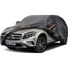 kayme Telo Copriauto, Kayme SUV Copertura per Auto Impermeabile, Compatibile con 2013-2024 Mercedes-Benz GLA, Anti UV Anti Vento Antipolvere a 7 Strati con Cerniera e in Cotone.(Consegna in 3-7 giorni)