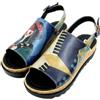 DOGO Gigi, Sandali con Tacco Donna, Multicolore, 36 EU