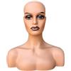 Generic Manichino con Testa di Manichino Calvo Femminile, Supporto per Parrucca Multiuso Durevole per Parrucche Che Mostrano Lo Styling, stile c