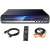 Niniang Lettore DVD 1080P HD Scatola di Lettore DVD a Casa per TV Lettore DVD Tutte le Zone CD-Disk Lettore AV-Output Lettore EVD - Presa EU Facile da Usare