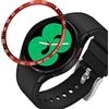 AISPORTS Anello per Lunetta Compatibile con Samsung Galaxy Watch 4 Classic 46mm Anello per Lunetta Cover Ghiera in Metallo in Acciaio Inossidabile Protettiva per Samsung Galaxy Watch 4 Classic 46mm