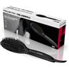 Rowenta x Karl Lagerfeld CF582L Powerstraight Spazzola riscaldante lisciante, in Ceramica, tutti i tipi di capelli anche i più spessi, lisciatura facile e veloce, Power Straight, nero