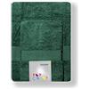 Bassetti - Set Asciugamani Da Bagno Viso e Bidet Coppia Asciugamani da Bagno con Ospite | 60x110 cm + 40x60 cm | Col. Z4 - Bosco