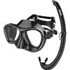 SEAC Set Bis Capri Top, Set con Maschera Capri e Snorkel Top da Snorkeling in Silicone per Adulti e Ragazzi