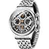 SAPPHERO Orologi da Uomo Cronografo Orologi da Uomo Analogici al Quarzo, 50M Impermeabile, Casual Business Wristwatch, Design Elegante, Regalo Elegante
