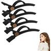Dxyue 4 fermagli per capelli per asciugacapelli Dyson Airwrap, per bigodini e strumenti per capelli, accessori per capelli (oro)