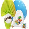 irpot Set Uovo di Pasqua Personaggio a scelta con guscio apribile e gadget uovo di cioccolato con tazza in ceramica portachiavi e sacca porta oggetti (Stumble Guys)