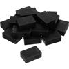 QUARKZMAN 20 Pezzi Spessori in Plastica 60 x 40 x 20 mm Distanziatori Piastrelle Cunei Piastre Livellamento Piastre Compensazione Blocco Spessore Mobili per Finestra, Nero