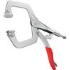 Poppstar Pinza a C di metallo per saldatura (lunghezza 28 cm) Morsetto a C per saldatura con 7 cm apertura di serraggio e manico in plastica