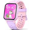 JOYELE Smartwatch Orolorio Bambino Bambina, Orologio Fitness Smart Watch 19 Modalità Sportive, Monitoraggio Sonno/Frequenza Cardiaca, Fitness Tracker per Android iOS (Viola)