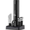 Haier HAWBKIT05 Set da Vino Elettrico a Batterie, Include Aeratore e Salvagocce a Tulipano, Apribottiglie, Tagliacapsule, 2 Tappi Sottovuoto, Base d'Appoggio per Conservazione, qualità Premium