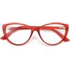Sanico Occhiale da Lettura Ande Rosso +3,50 Per Presbiopia