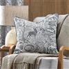 furn. Winter Woods - Cuscino imbottito in ciniglia con piume