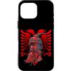 Albania Aquila albanese Regalo Kosovo sk Custodia per iPhone 16 Pro Max Skenderbeg Albania e bandiera del Kosovo per gli orgogliosi